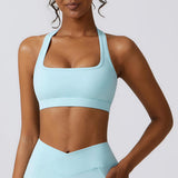 BEAUTIFUL I AM Halter Neck Sports Bra