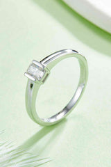 BEAUTIFUL I AM Moissanite 925 Sterling Silver Jewelry Solitaire Ring