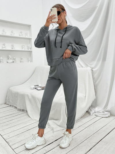 BEAUTIFUL I AM Sports Active Wear Hoodie and Joggers Set