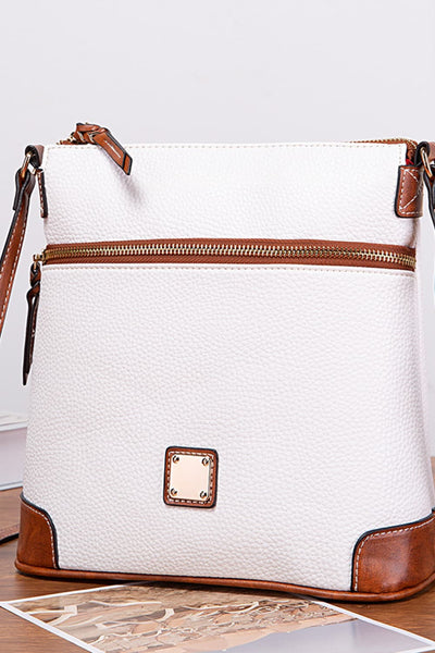 BEAUTIFUL I AM PU Leather Crossbody Bag