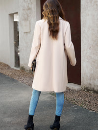 BEAUTIFUL I AM Pocketed Long Sleeve Jacket