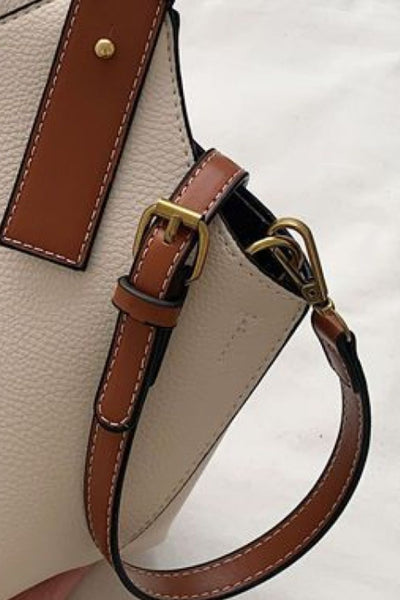 BEAUTIFUL I AM Fashion PU Leather Bucket Bag