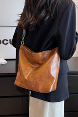 BEAUTIFUL I AM PU Leather Shoulder Bag