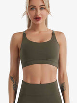 BEAUTIFUL I AM Crisscross Sports Bra