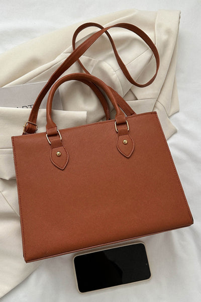 BEAUTIFUL I AM PU Leather Hand Bag