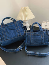 BEAUTIFUL I AM Denim Shoulder Bag