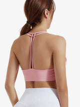 BEAUTIFUL I AM T-Back Sports Bra