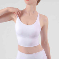 BEAUTIFUL I AM Crisscross Sports Bra