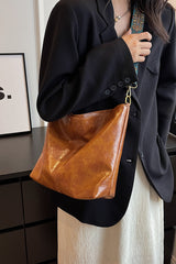 BEAUTIFUL I AM PU Leather Shoulder Bag