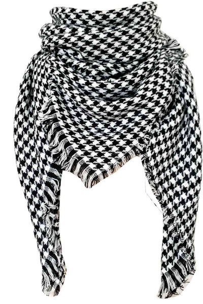 BEAUTIFUL I AM Plaid Imitation Cashmere Scarf