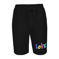 EG3BEATS LOVE LOVE Men's Fleece Shorts