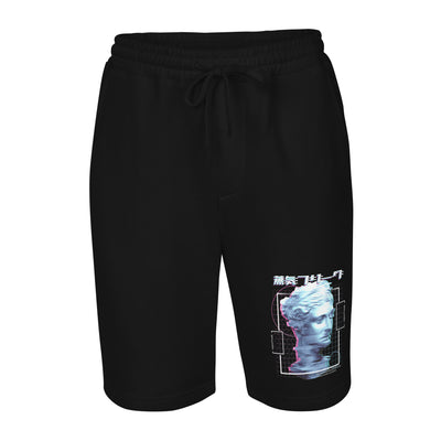 EG3BEATS GLITCH VAPOR FREAK Men's Fleece Shorts