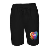 ETERNAL DIVINE APPAREL HEART Men's Fleece Shorts