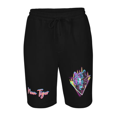 EG3BEATS NEON TIGER Men's Fleece Shorts