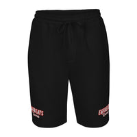 EG3BEATS RECORDS RED Men's Fleece Shorts