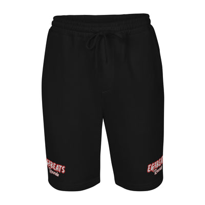 EG3BEATS RECORDS RED Men's Fleece Shorts