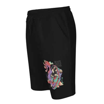 EG3BEATS FOX MONSTER Men's Fleece Shorts