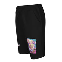 EG3BEATS THE GLITCH Men's Fleece Shorts