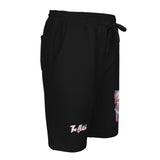 EG3BEATS THE GLITCH Men's Fleece Shorts