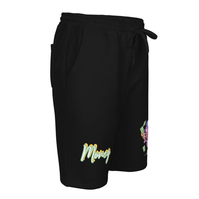 EG3BEATS CARTOON BEAR Men's fleece shorts