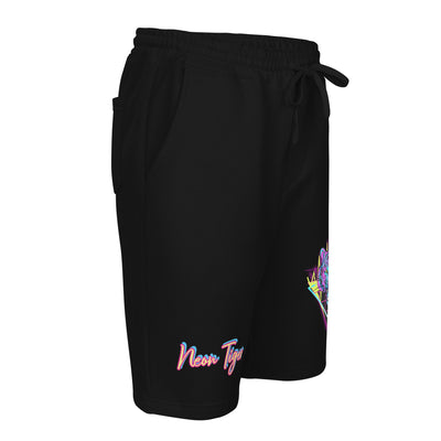 EG3BEATS NEON TIGER Men's Fleece Shorts