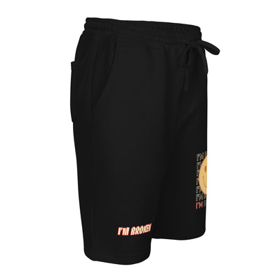 EG3BEATS I'M BROKEN Men's Fleece Shorts