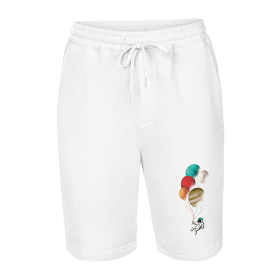 ETERNAL DIVINE APPAREL ASTRONAUT BALLOON Men's Fleece Shorts