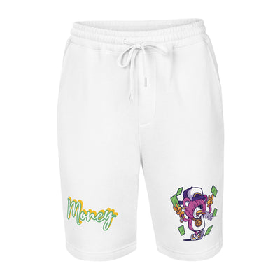 EG3BEATS CARTOON BEAR Men's fleece shorts