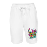 EG3BEATS LET'S EAT Men's Fleece Shorts