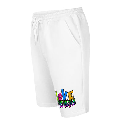 EG3BEATS LOVE DIVINE Men's Fleece Shorts