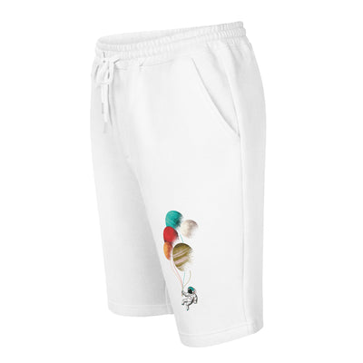 ETERNAL DIVINE APPAREL ASTRONAUT BALLOON Men's Fleece Shorts