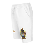 EG3BEATS CARTOON RAP STAR Men's Fleece Shorts