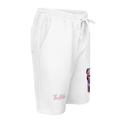 EG3BEATS THE GLITCH Men's Fleece Shorts