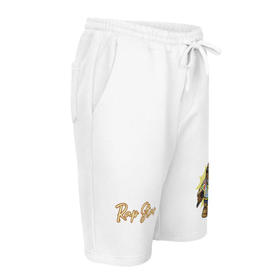 EG3BEATS CARTOON RAP STAR Men's Fleece Shorts