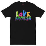 EG3BEATS LOVE DIVINE Men’s Premium Heavyweight T-Shirt