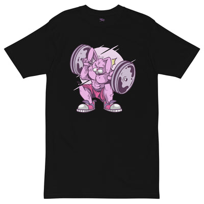 EG3BEATS STRONG BUNNY Men’s Premium Heavyweight T-Shirt