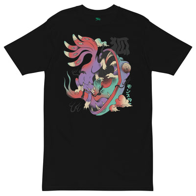 EG3BEATS FOX MONSTER Men’s Premium Heavyweight T-Shirt