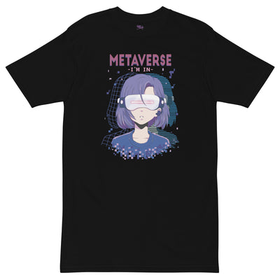 EG3BEATS METAVERSE Men’s Premium Heavyweight T-Shirt