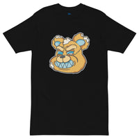 EG3BEATS ANGRY BEAR Men’s Premium Heavyweight T-Shirt