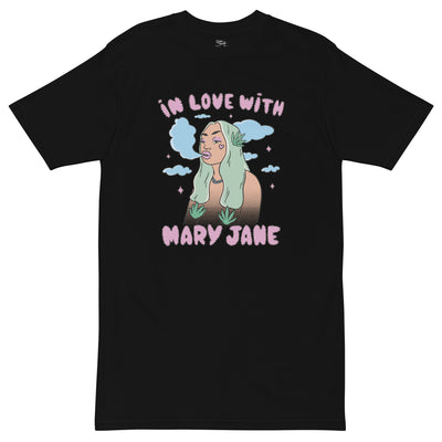 EG3BEATS LOVE WITH MARY JANE Men’s Premium Heavyweight T-Shirt