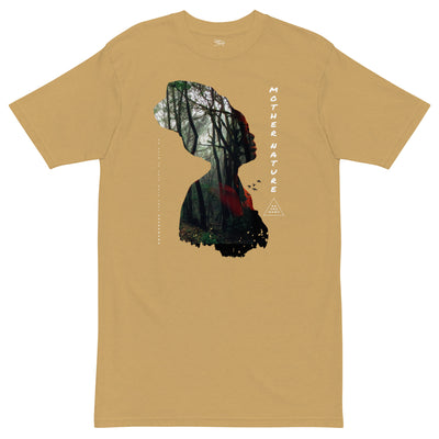 ETERNAL DIVINE APPAREL MOTHER NATURE Men’s Premium Heavyweight T-Shirt