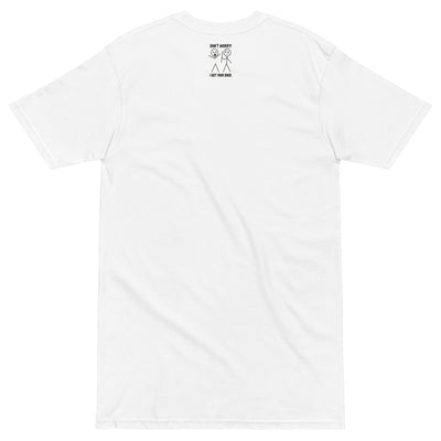 EG3BEATS DON'T WORRY I GOT YOUR BACK Men’s Premium Heavyweight T-Shirt