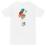 ETERNAL DIVINE APPAREL ASTRONAUT BALLOON Men’s Premium Heavyweight T-Shirt