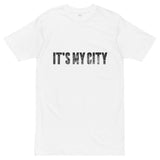 ETERNAL DIVINE APPAREL IT'S MY CITY Men’s Premium Heavyweight T-Shirt