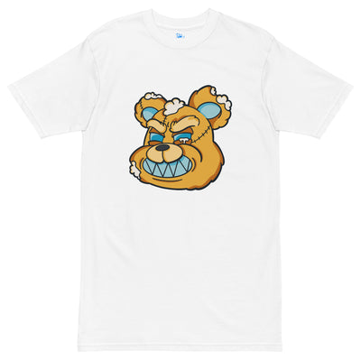 EG3BEATS ANGRY BEAR Men’s Premium Heavyweight T-Shirt