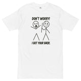 EG3BEATS DON'T WORRY I GOT YOUR BACK Men’s Premium Heavyweight T-Shirt