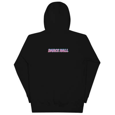 EG3BEATS DANCE HALL LETTER PRINT UNISEX HOODIE