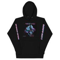 EG3BEATS DANCE HALL LETTER PRINT UNISEX HOODIE