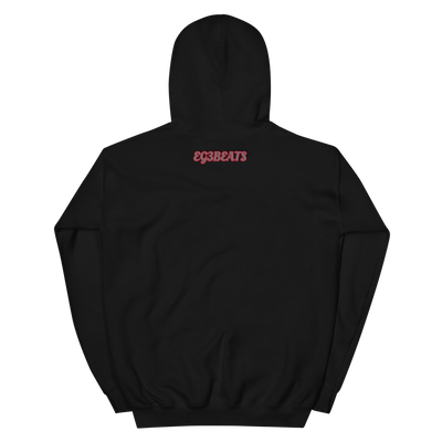 EG3BEATS LETTER PRINT UNISEX HOODIE