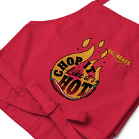 EG3BEATS CHOP IT LIKE IT'S HOT Organic Cotton Apron Cook Wear